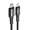 Кабель Acefast MFI USB-C to Lightning 1.2m 30W Black (C1-01 Black)