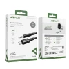 Кабель Acefast USB-C to 3.5mm Mini Jack 1.2m Black (C1-08-C-3,5mm Black)