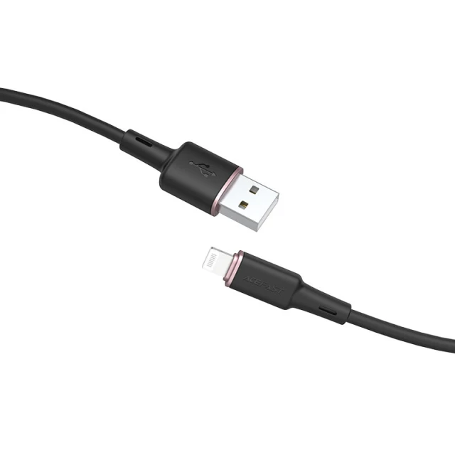 Кабель Acefast MFI USB-A to Lightning 1.2m Black (C2-02 Black)
