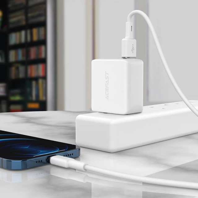 Кабель Acefast MFI USB-A to Lightning 1.2m Black (C2-02 Black)