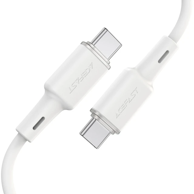 Кабель Acefast USB-C to USB-C 1.2m 60W White (C2-03White)