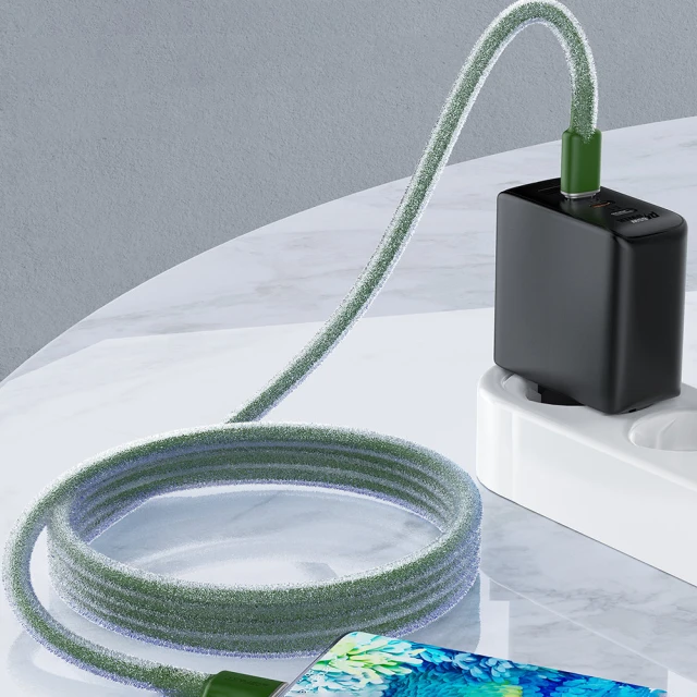 Кабель Acefast USB-C to USB-C 1.2m 60W Green (C2-03 oliver green)