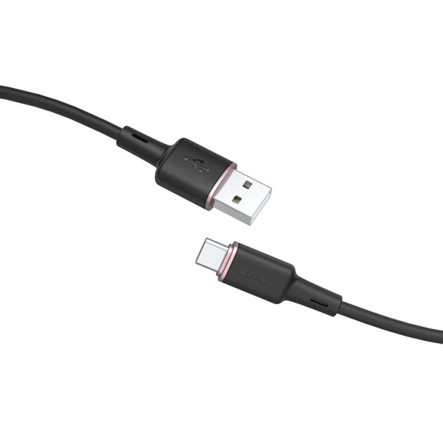 Кабель Acefast USB-A to USB-C 1.2m Black (C2-04-A-C Black)