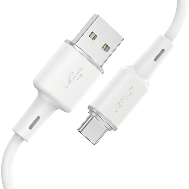 Кабель Acefast USB-A to USB-C 1.2m White (C2-04-A-C white)