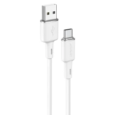 Кабель Acefast USB-A to USB-C 1.2m White (C2-04-A-C white)