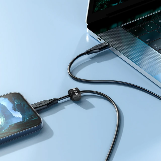 Кабель Acefast MFI USB-C to Lightning 1.2m 30W White (C3-01White)