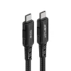 Кабель Acefast USB-C to USB-C 2m 100W Black (C4-03 Black)