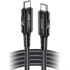 Кабель Acefast USB-C to USB-C 2m 100W Black (C4-03 Black)