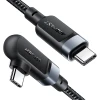 Кабель Acefast Angled USB-C to USB-C 2m 100W Black (C5-03-C-C Black)