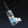 Кабель Acefast Angled USB-C to USB-C 2m 100W Black (C5-03-C-C Black)