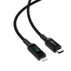 Кабель Acefast MFI USB-C to Lightning 1.2m 30W Black (C6-01 Black)