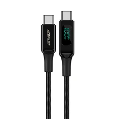 Кабель Acefast USB-C to USB-C 2m 100W Black (C6-03 Black)