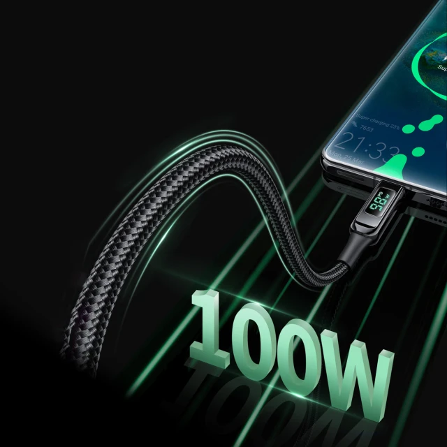 Кабель Acefast USB-C to USB-C 2m 100W Black (C6-03 Black)