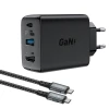 Мережевий зарядний пристрій Acefast A17 65W USB-C | USB-A | HDMI with USB-C to USB-C Cable Black (A17 black)