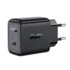 Мережевий зарядний пристрій Acefast A21 QC 30W USB-C Black (A21 black)