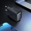 Мережевий зарядний пристрій Acefast A21 QC 30W USB-C Black (A21 black)