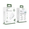 Мережевий зарядний пристрій Acefast A21 QC 30W USB-C White (A21 white)