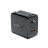 Зарядний пристрій Acefast A23 GaN USB-C 30W US Black (6974316281153)