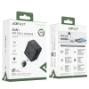 Зарядний пристрій Acefast A23 GaN USB-C 30W US Black (6974316281153)