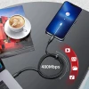 Кабель Acefast MFI USB-C to Lightning 1.8m 30W Black (C4-01 C Black)