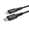 Кабель Acefast MFI USB-C to Lightning 1.8m 30W Black (C4-01 C Black)