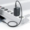 Мережевий зарядний пристрій Acefast A29 PD 50W 2xUSB-C Black (A29 black)