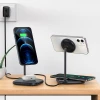 Беспроводное зарядное устройство Acefast E6 2-in-1 15W Grey with MagSafe (E6 Grey)