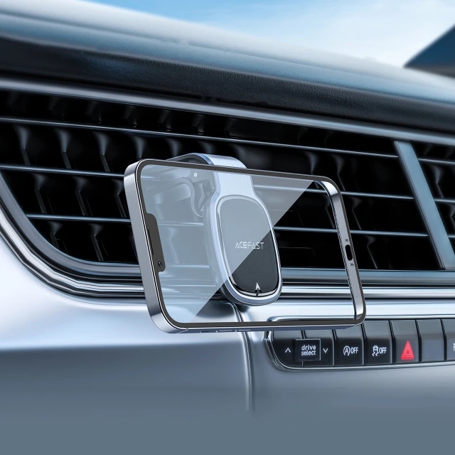 Автотримач Acefast Car Mount Magnetic Holder Grey (D16 metal grey)