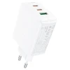 Мережевий зарядний пристрій Acefast A41 QC 65W 2xUSB-C | USB-A White (A41-white)