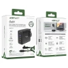 Мережевий зарядний пристрій Acefast A40 UK 100W 3xUSB-C | USB-A with USB-C to USB-C Cable Black (A40)