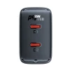 Мережевий зарядний пристрій Acefast A49 35W 2xUSB-C Black (A49)