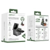 Зарядка бездротова Acefast E18 Rubik's Cube 3 в 1 Black (6974316282884)