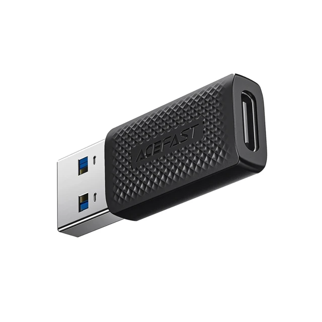 Перехідник Acefast J2 USB-C 3.0 Female на USB-A 3.0 Male 5Gb/s Black (6974316283003)