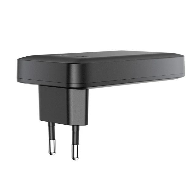 Зарядний пристрій Acefast A100 65W GaN 2 USB-C + USB-A Black (6974316283492)