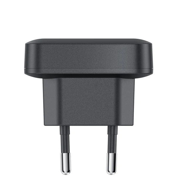 Зарядний пристрій Acefast A100 65W GaN 2 USB-C + USB-A Black (6974316283492)