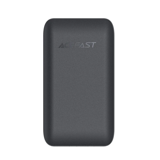 Зарядний пристрій Acefast A100 65W GaN 2 USB-C + USB-A Black (6974316283492)
