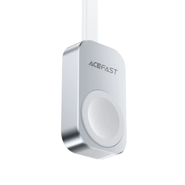 Бездротовий зарядний пристрій Acefast E21 5W для Apple Watch Silver (6974316283553)