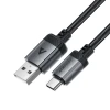 Кабель Acefast C20-04 USB-A - USB-C 480Mb/s 3A 1.2m Black (6974316283782)