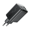 Зарядний пристрій Acefast A108 GaN PD 67W 2xUSB-C 1xUSB-A Black (6974316284048)