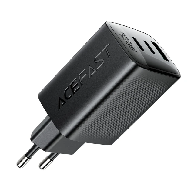 Зарядний пристрій Acefast A108 GaN PD 67W 2xUSB-C 1xUSB-A Black (6974316284048)