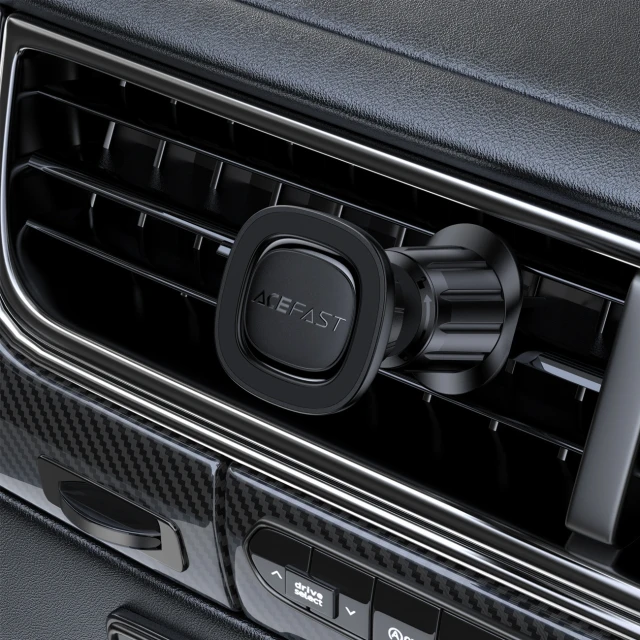 Автотримач Acefast D50 магнітний на дефлектор Black (6974316284147)