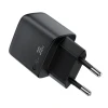 Мережевий зарядний пристрій Acefast A116 GaN PD 35W USB-A USB-C з дисплеєм Black (Acefast A116)