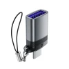 Адаптер Acefast J7 USB-A на USB-C Grey (6974316284680)