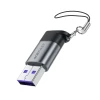 Адаптер Acefast J8 USB-C на USB-A Grey (6974316284697)