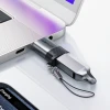 Адаптер Acefast J8 USB-C на USB-A Grey (6974316284697)