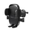 Автотримач Acefast D56 затискний на дефлектор Black (6974316284710)