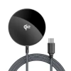 Бездротова зарядка Acefast E24 Qi2 15W магнітна з кабелем USB-C 1.2m Black (Acefast E24)