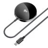 Бездротова зарядка Acefast E24 Qi2 15W магнітна з кабелем USB-C 1.2m Black (Acefast E24)