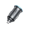 Автомобільний зарядний пристрій Acefast B15 65W USB-A + USB-C Grey (6974316284963)