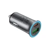 Автомобільний зарядний пристрій Acefast B16 95W USB-A + USB-C Grey (6974316284970)